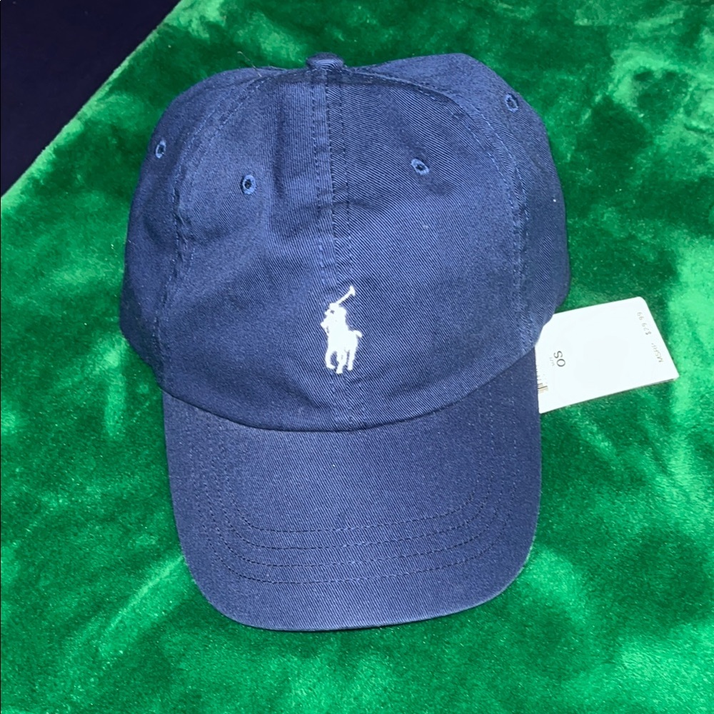 Ralph Lauren Navy Blue Polo Cap